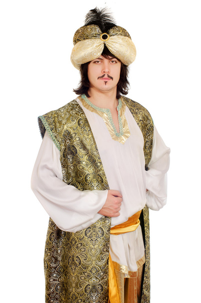 Man in oriental costume - Photo, Image
