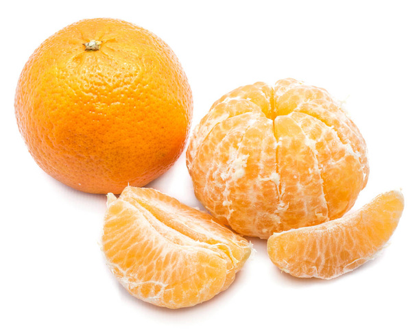 Fresh Clementine isolated  - Fotó, kép