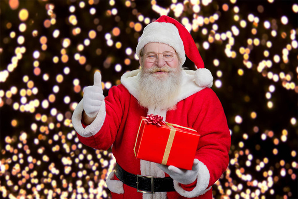 Portrait of cheerful Santa Claus. - Photo, Image