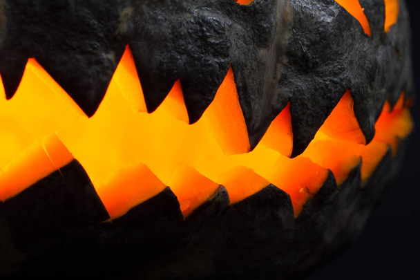 Calabazas de halloween de miedo  - Foto, Imagen