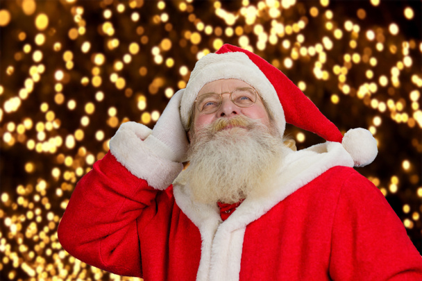 Portrait of happy Santa Claus. - Фото, зображення