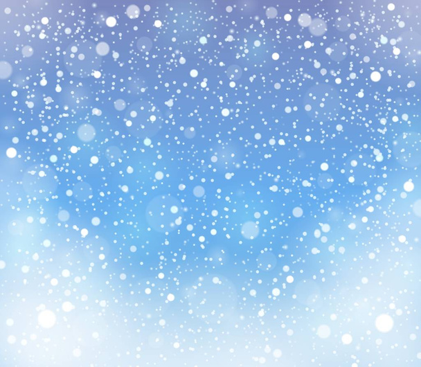 抽象的な雪のトピックの背景 2 - ベクター画像