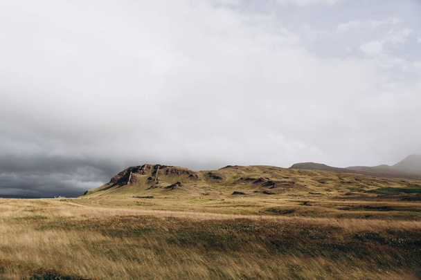 volcanic Iceland landscape  - Фото, зображення
