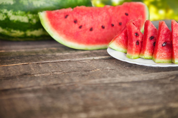 watermelon as sweet dessert - 写真・画像