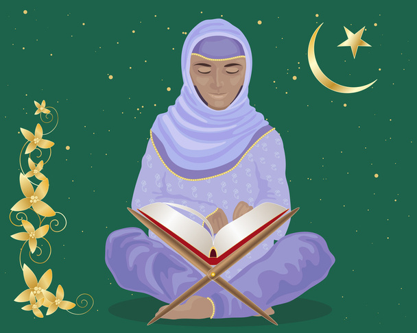 Чтение Корана
 - Вектор,изображение