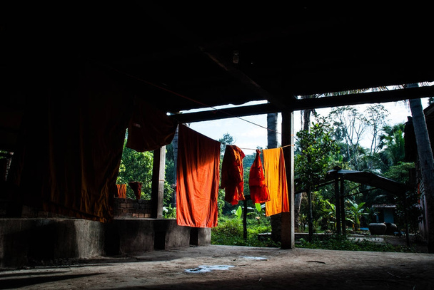 Monk Laundry, Angkor Wat - Photo, Image