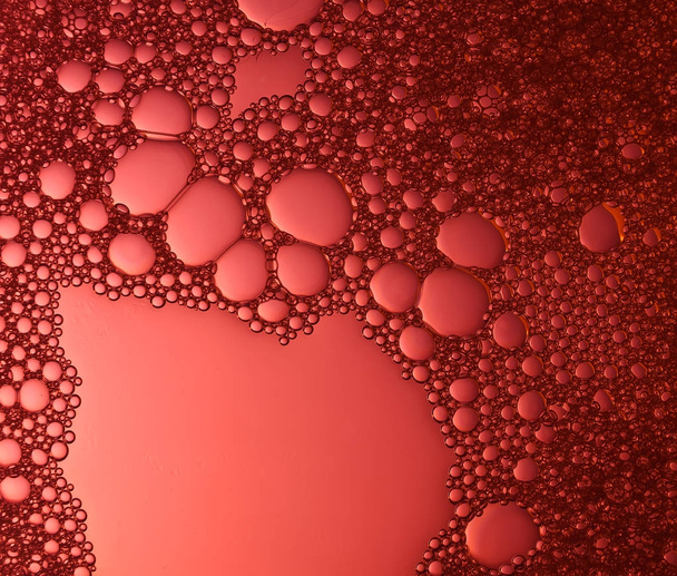 Burbujas de jabón de espuma. Colección de fondos de color de burbujas de jabón de espuma
 - Foto, Imagen