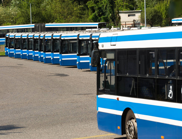 Αστικά λεωφορεία / δημοσίων μεταφορών - Φωτογραφία, εικόνα