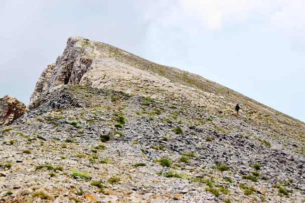 Ascenso al pico Skolio
. - Foto, Imagen