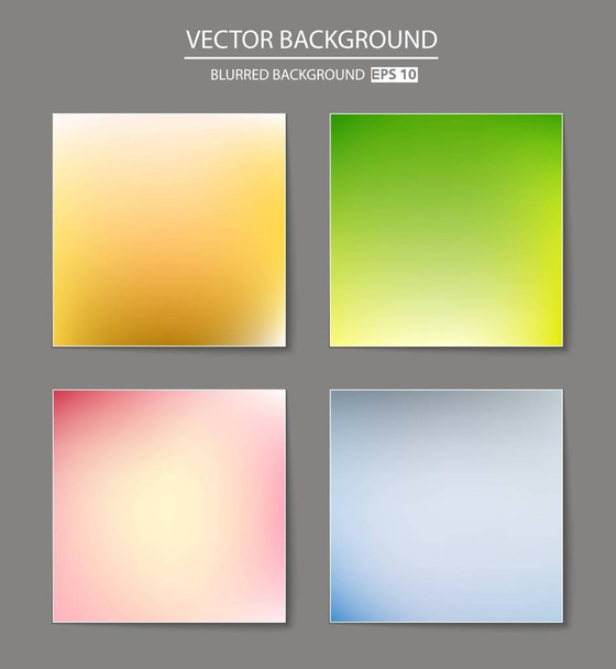 multicolored blurred background set. - Vettoriali, immagini