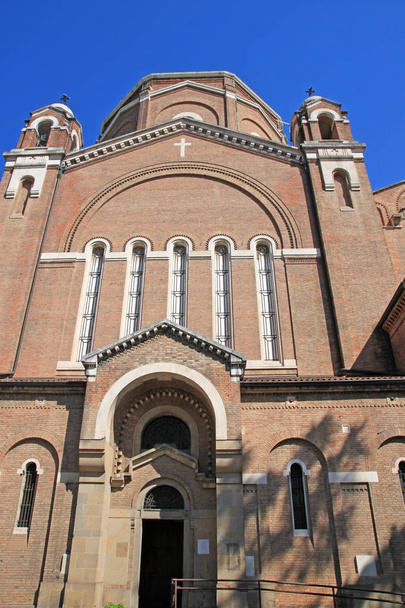 View of Tempio della pace facade, Padua, Italy - Фото, изображение