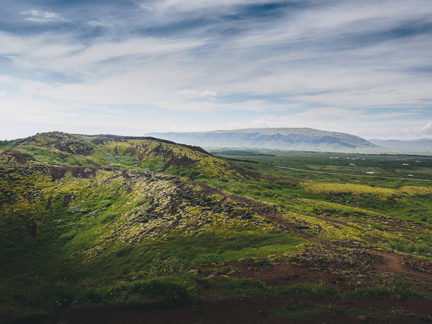 Icelandic tectonic plates meet - Photo, Image