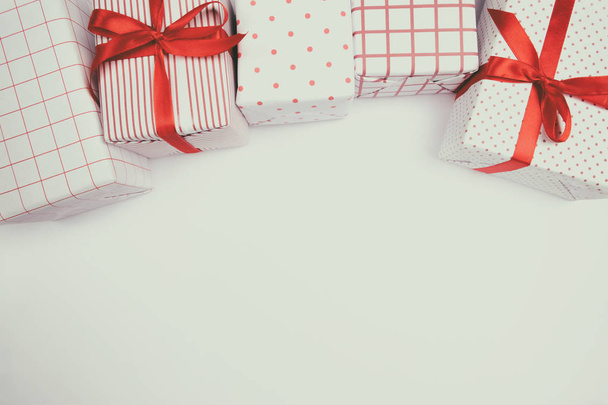 Christmas , Birthday, New year gift boxes. - Foto, afbeelding