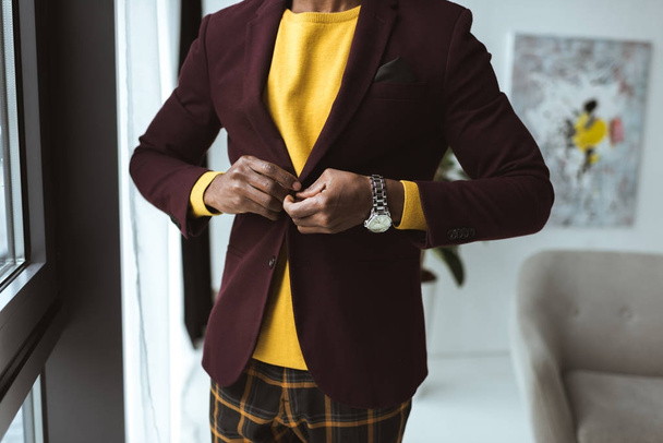 fashionable man in jacket - Фото, зображення