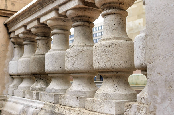 Enclosure of columns. - Foto, afbeelding