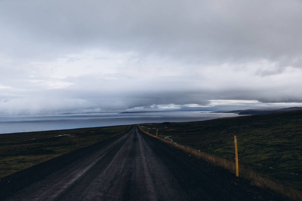 empty road on island - Photo, Image