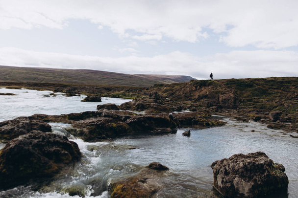 Scenic landscape of Iceland - 写真・画像