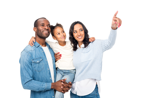 happy african american family - Foto, Imagen