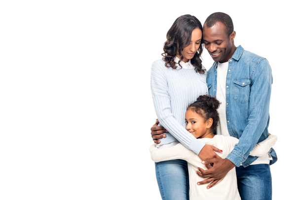 Афро-американських щаслива родина - Фото, зображення