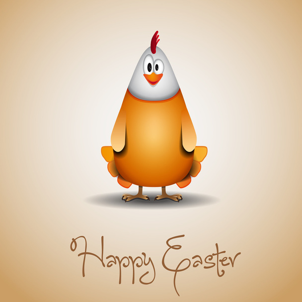 Happy Easter - Funny chicken family - Photo, Image