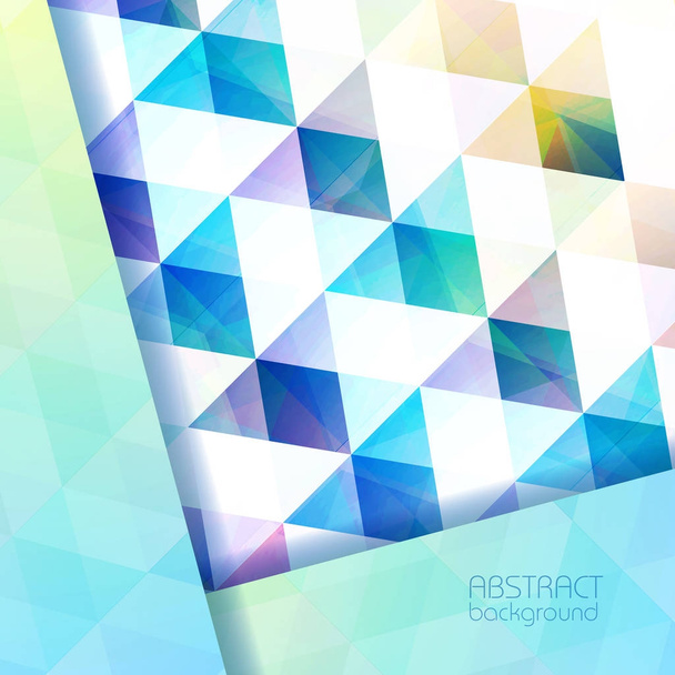 Colorful Abstract Mosaic Background - ベクター画像