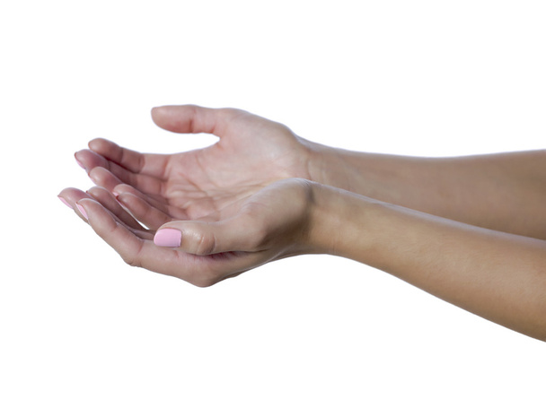 жебрацтво жіноче руки
 - Фото, зображення
