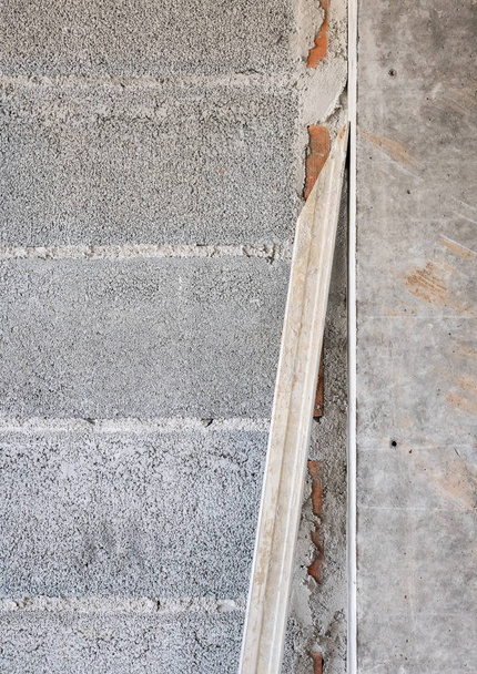 Wooden plaster trowel. - Photo, Image