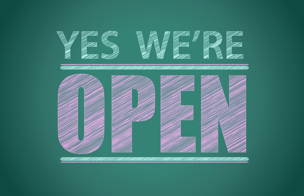 yes we're open - Photo, image