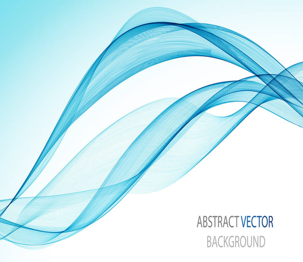 Abstract colorful background with wave, vector - Вектор, зображення