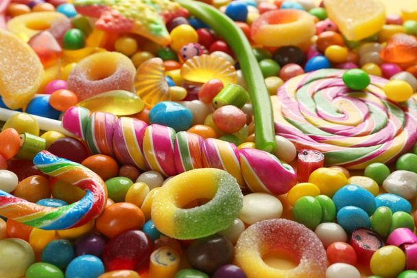 Colorful candies, closeup - Valokuva, kuva