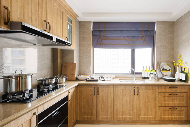 Interiér moderní kuchyně - Fotografie, Obrázek