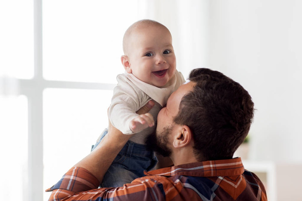 happy little baby boy with father - Valokuva, kuva