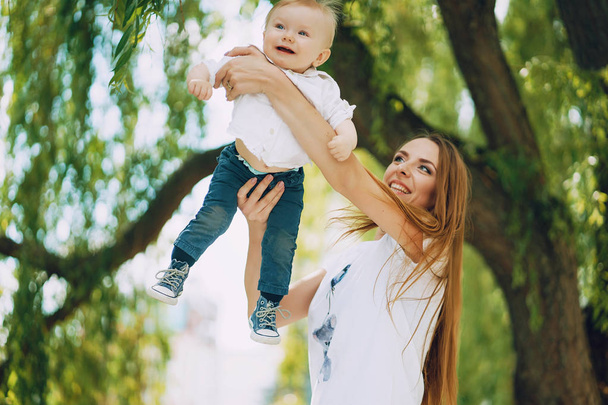 mother with son - Foto, Imagem