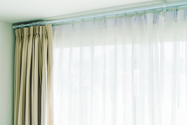 Curtain and window - Foto, imagen