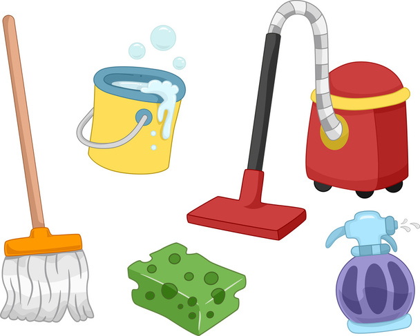 εργαλεία καθαρισμού σπιτιών - Φωτογραφία, εικόνα