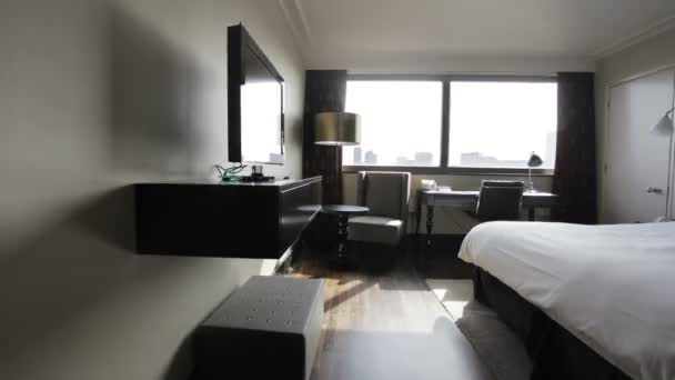 Una toma panorámica en un hotel de 5 estrellas de estilo empresarial inteligente
 - Imágenes, Vídeo