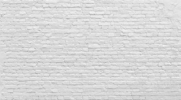 Blanc vieux mur de briques fond urbain
. - Photo, image