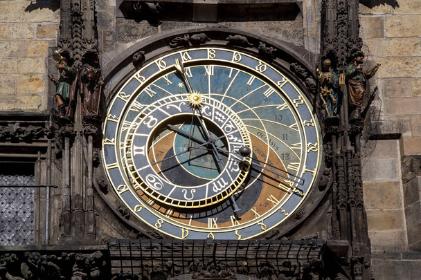 Prag 'daki Astronomik Saat - Fotoğraf, Görsel