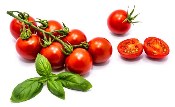 Cherry tomato isolated - Photo, Image