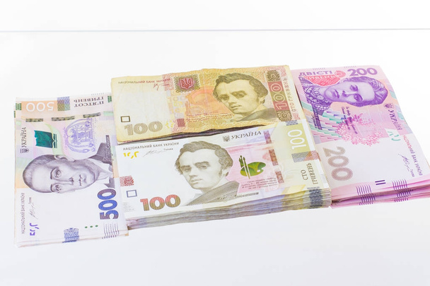 Yeni banknotlar Ukrayna hryvnia - Fotoğraf, Görsel