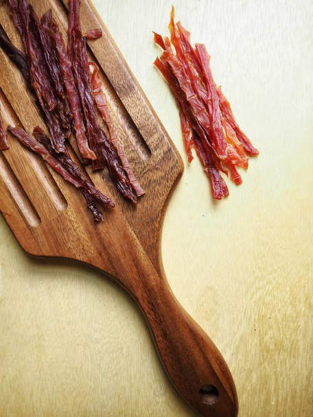 Close up of beef jerky - Photo, Image