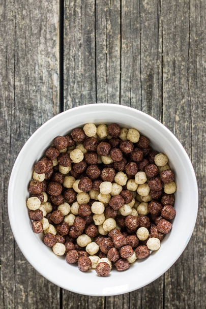 Breakfast cereal balls. - Фото, зображення