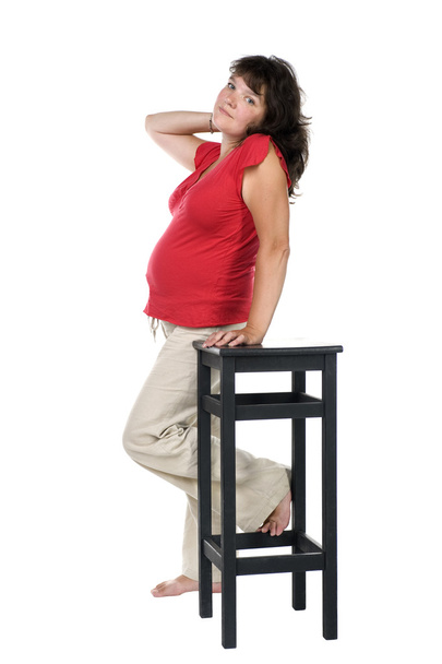 Retrato expectante mãe
 - Foto, Imagem