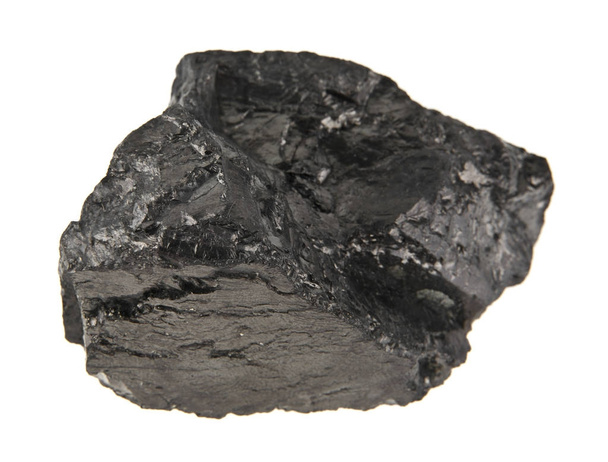 charbon isolé sur fond blanc gros plan
 - Photo, image