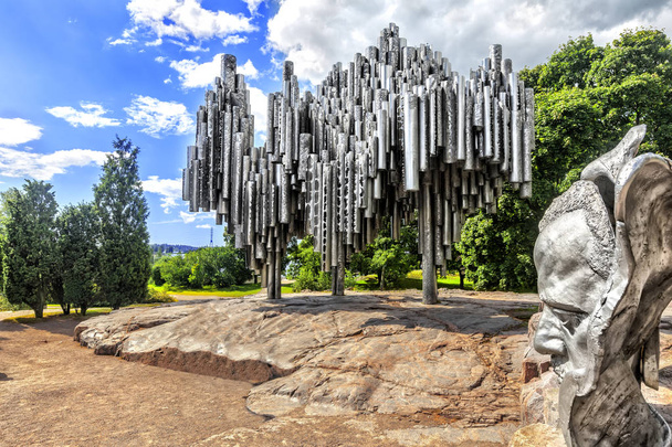 Monument for Sibelius in Helsinki. - Photo, Image