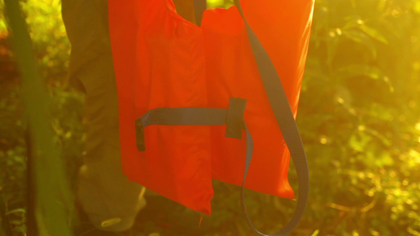 Jaqueta salva-vidas - Filmagem, Vídeo