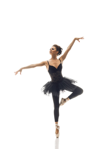 female ballet dancer in art performance - Fotó, kép