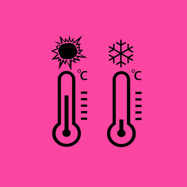 Clima web iconos conjunto
 - Vector, Imagen