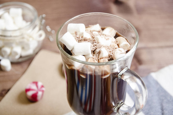 Cocoa with marshmellow - Foto, Bild