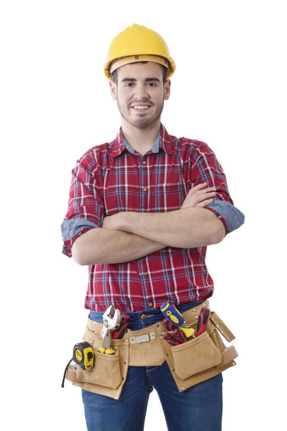 builder construction man - Φωτογραφία, εικόνα
